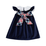 The Beaufort Bonnet Company TBBC Franny Frock Velveteen - NN/WAW/Covington Cottage Plaid