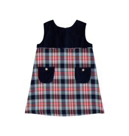 The Beaufort Bonnet Company TBBC Jill Jumper Velveteen - NN/Covington Cottage Plaid