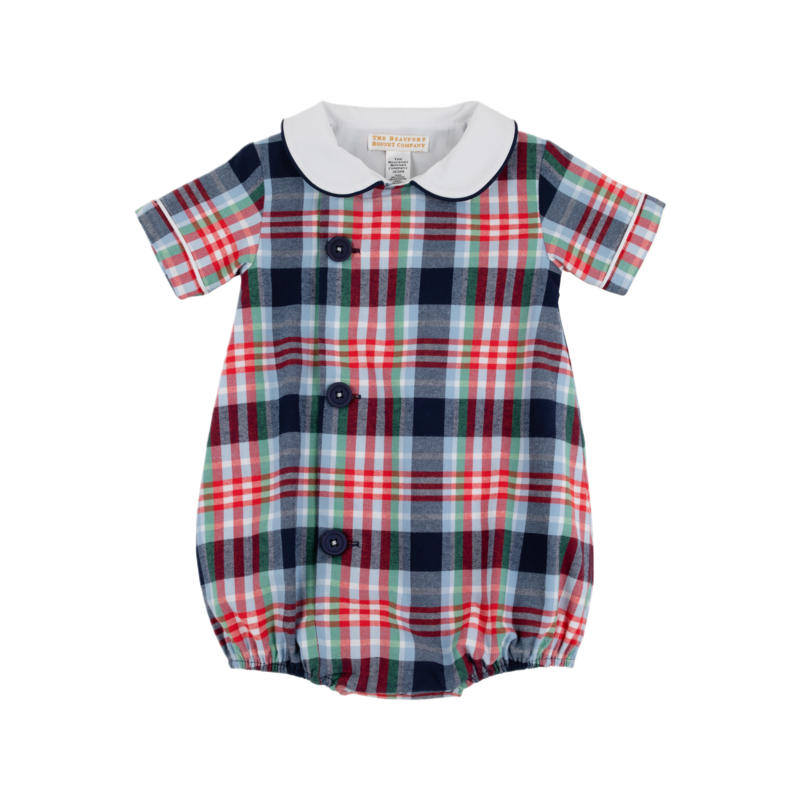 The Beaufort Bonnet Company TBBC Brock Bubble Flannel - Covington Cottage Plaid/WAW