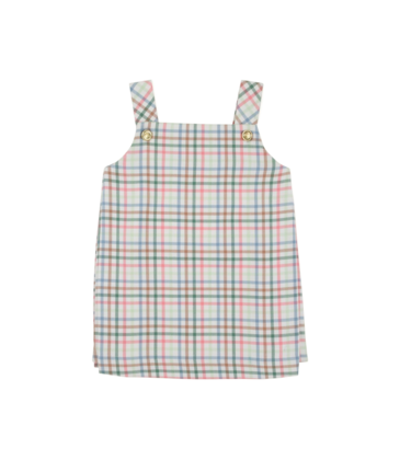 The Beaufort Bonnet Company TBBC Pleated Ginny Jumper - Manalapan Plaid