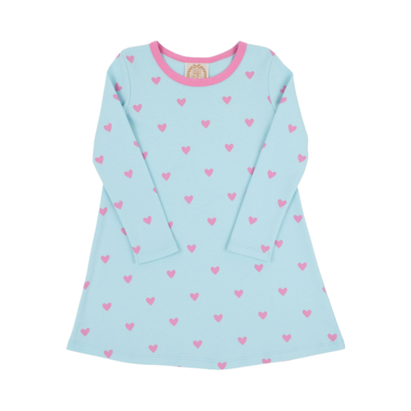 The Beaufort Bonnet Company TBBC Polly Play Dress - Heart Eyes