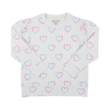 The Beaufort Bonnet Company TBBC Cassidy Comfy Crewneck Puff Sleeve - Have a Little Heart