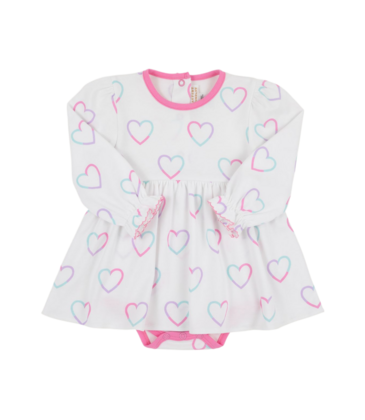 The Beaufort Bonnet Company TBBC Daisy Diaper Cover Dress - Have a Little Heart