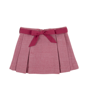 The Beaufort Bonnet Company TBBC Parson Pleated Skirt - Begley Berry Tweed