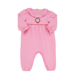 The Beaufort Bonnet Company TBBC Ramona Ruffle Romper - HHP/KKG/Wreath