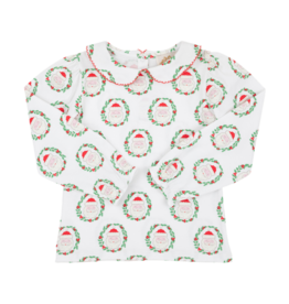 The Beaufort Bonnet Company TBBC Maude's Peter Pan Collar Shirt - North Pole Portrait/RR