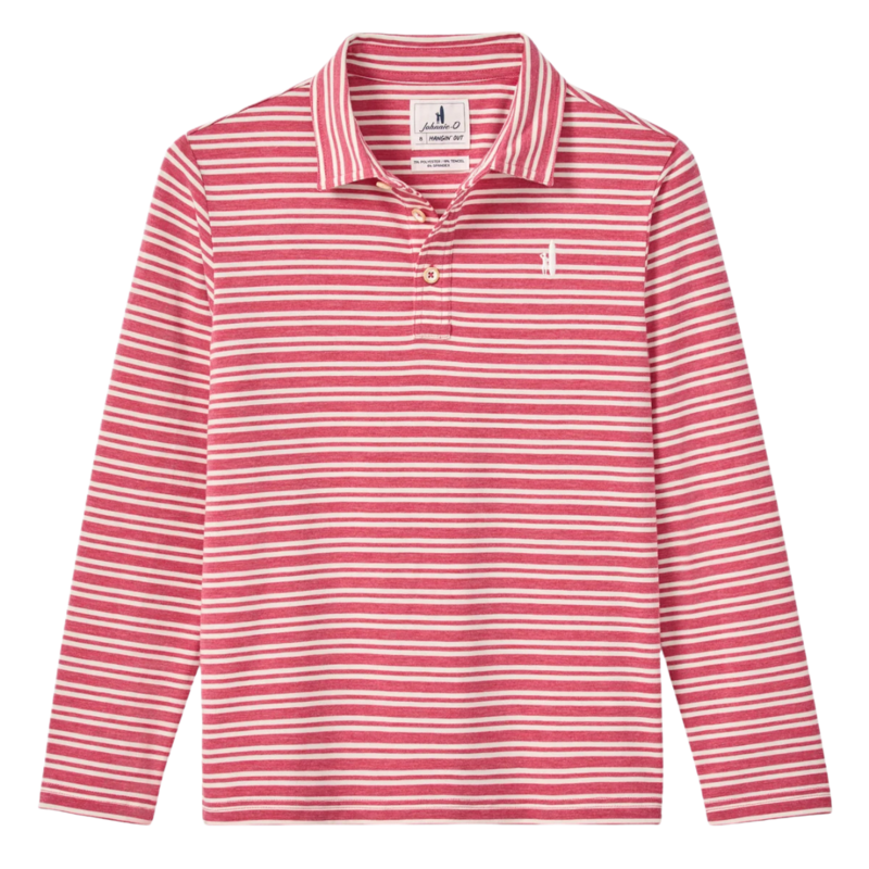 Johnnie-O Brannen Polo - Malibu Red