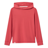 Johnnie-O Durant Long Sleeve Hooded T-Shirt - Racing Red