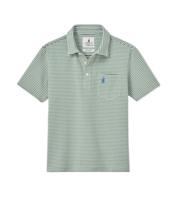 Johnnie-O Jacks Stripe Original Polo - Buoy