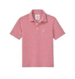 Johnnie-O Jacks Stripe Original Polo - Bronco