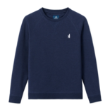 Johnnie-O Freeman Crewneck Fleece Sweatshirt - Midnight Navy