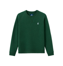 Johnnie-O Freeman Crewneck Fleece Sweatshirt - Green