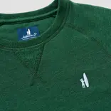 Johnnie-O Freeman Crewneck Fleece Sweatshirt - Green