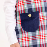 The Beaufort Bonnet Company TBBC Jill Jumper Velveteen - NN/Covington Cottage Plaid