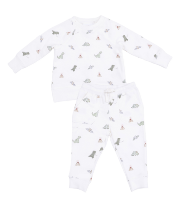 Angel Dear Angel Dear Sweatshirt & Jogger Set - Dinos