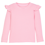 Bisby Bisby Pale Pink Stripe Sadie Tee