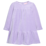 Bisby Bisby Lavender Velour Lisle Dress