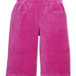 Bisby Bisby Magenta Velour Palazzo Pants