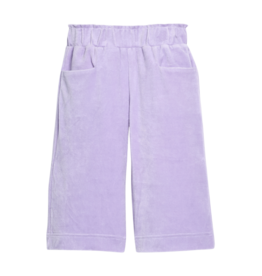 Bisby Bisby Lavender Velour Palazzo Pants