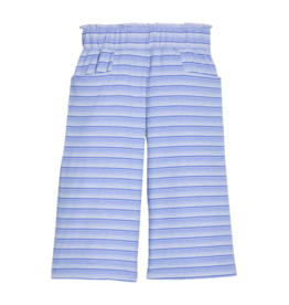Bisby Bisby Blue Sparkle Stripe Palazzo Pants