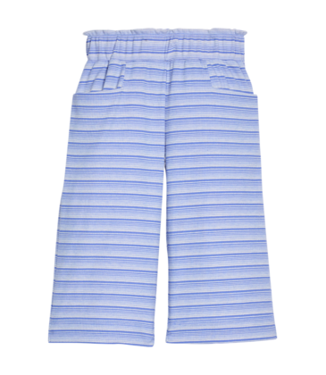 Bisby Bisby Blue Sparkle Stripe Palazzo Pants
