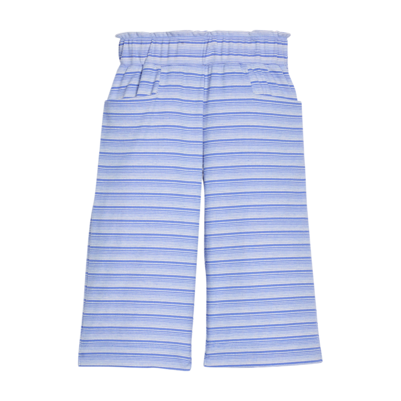 Bisby Bisby Blue Sparkle Stripe Palazzo Pants