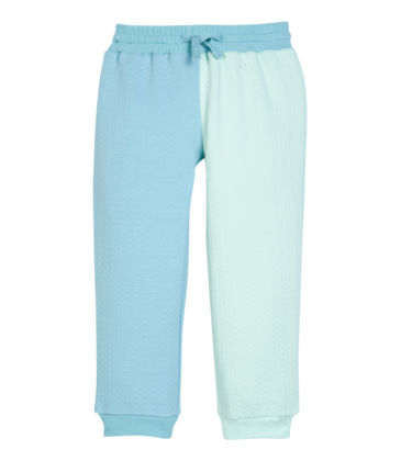 Bisby Bisby Blue & Mint Colorblock Jogger