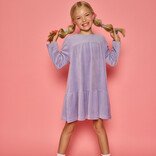 Bisby Bisby Lavender Velour Lisle Dress