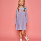 Bisby Bisby Lavender Velour Lisle Dress