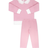 Lullaby Set Lullaby Set Cooper Quilted Playsuit - Petal Pink