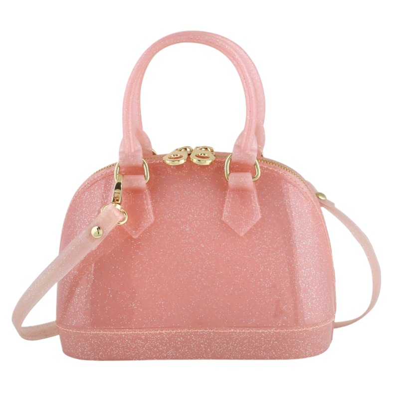 Carrying Kind Carrying Kind She's So Charming Cate Purse - Light Pink Sparkle