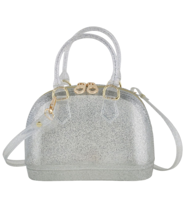 Carrying Kind Carrying Kind She's So Charming Cate Purse - Silver Sparkle