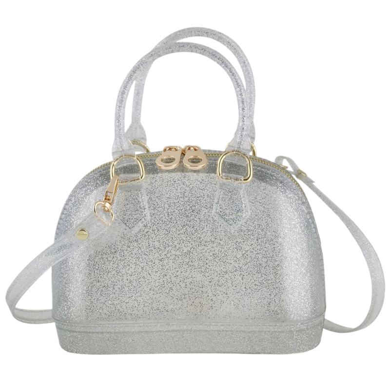 Carrying Kind Carrying Kind She's So Charming Cate Purse - Silver Sparkle