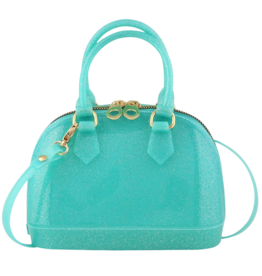 Carrying Kind Carrying Kind She's So Charming Cate Purse - Aqua Sparkle