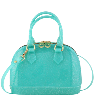 Carrying Kind Carrying Kind She's So Charming Cate Purse - Aqua Sparkle