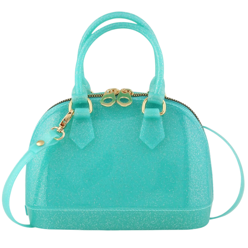 Carrying Kind Carrying Kind She's So Charming Cate Purse - Aqua Sparkle