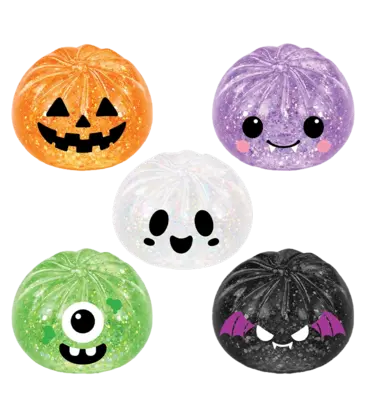 Novelty Brands Fun Doh Petite Halloween Dumpling Squish Toy