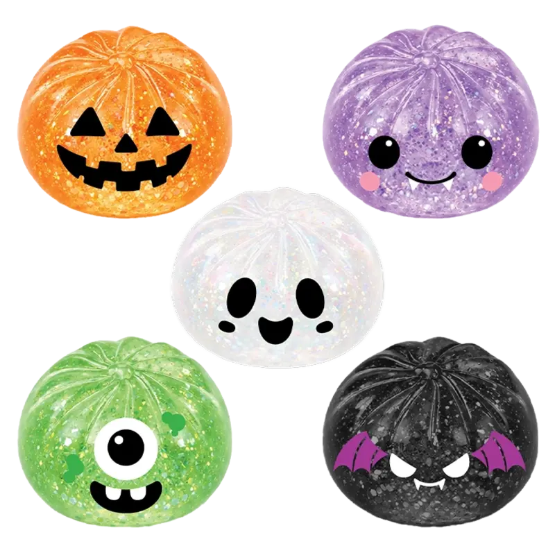 Novelty Brands Fun Doh Petite Halloween Dumpling Squish Toy