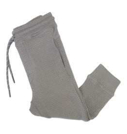 Meripex Meripex Quilted Joggers - Light Grey