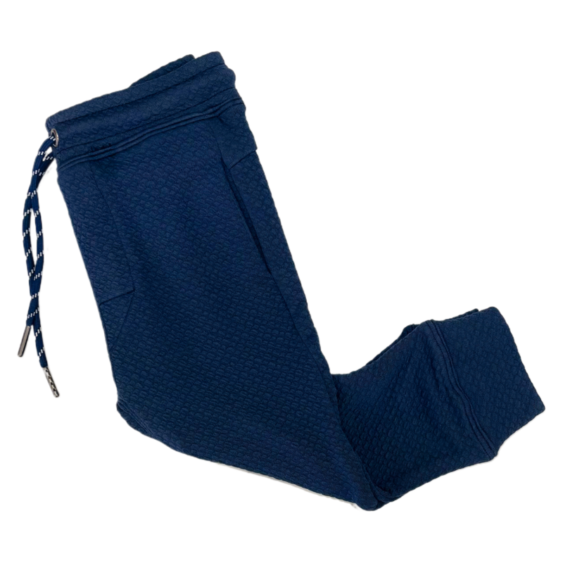 Meripex Meripex Quilted Joggers - Navy