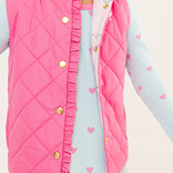 The Beaufort Bonnet Company TBBC Vaughn Vest - Winter Park Pink/Have a Little Heart