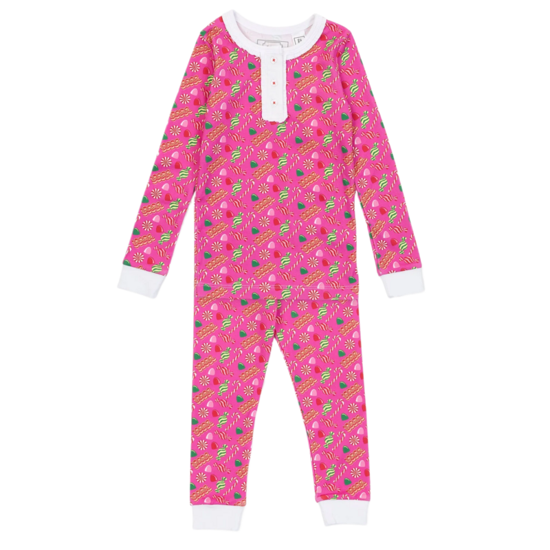 Lila + Hayes Lila + Hayes Alden - Christmas Candy Pink