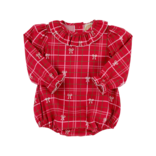 The Beaufort Bonnet Company TBBC Ramona Ruffle Bubble Flannel - Torrington Tartan/PP
