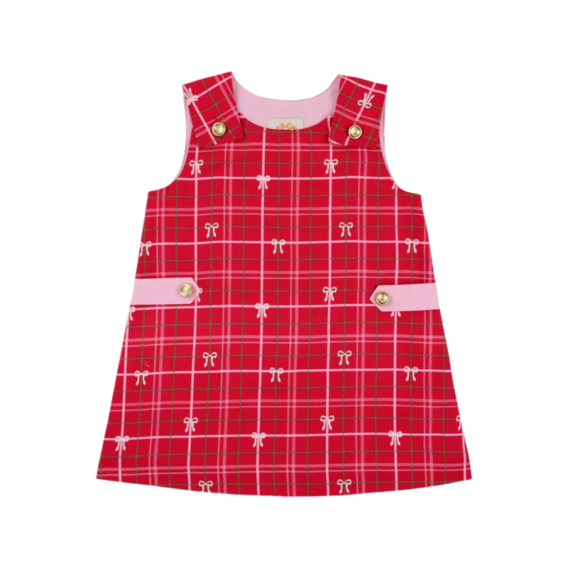 The Beaufort Bonnet Company TBBC Janie Jumper Flannel - Torrington Tartan/Pier Party Pink