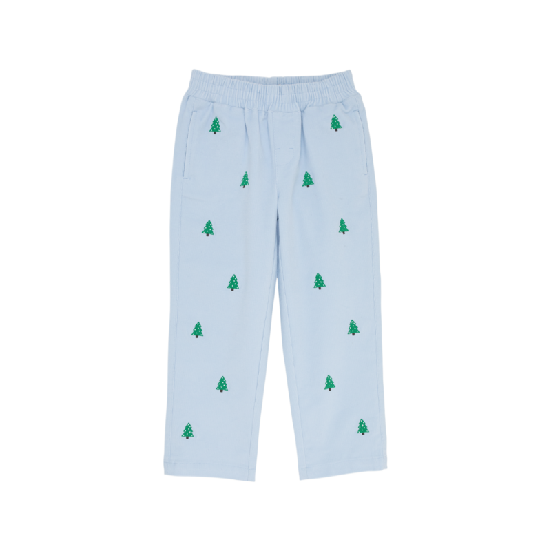 The Beaufort Bonnet Company TBBC Critter Sheffield Pants Corduroy - BB/Christmas Trees