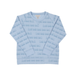 The Beaufort Bonnet Company TBBC Cassidy Comfy Crewneck - Blue Choo Choos
