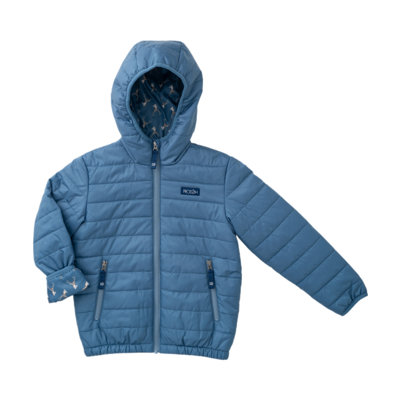 PRODOH Prodoh Copen Blue Hooded Puffer Jacket