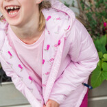 PRODOH Prodoh Pink Tulle Hooded Puffer Jacket