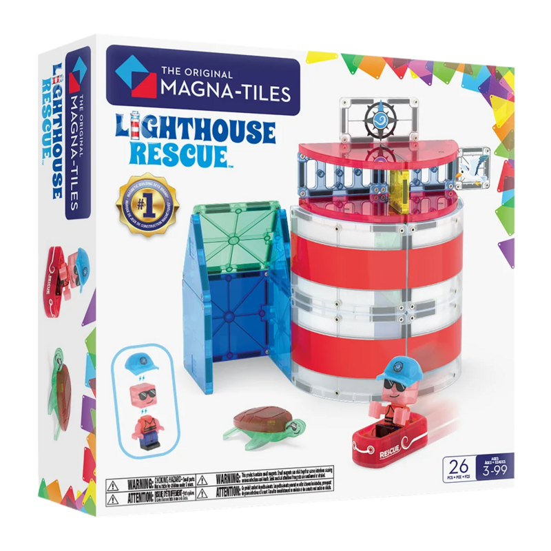 MAGNA-TILES Lighthouse Rescue 26 Piece Set