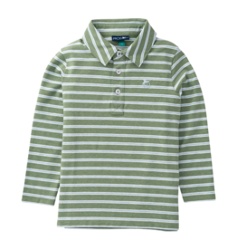 PRODOH Prodoh Hedge Cashmere Blue Stripe Too Cool for School Polo